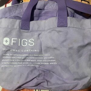 Figs Light Purple Tote Bag